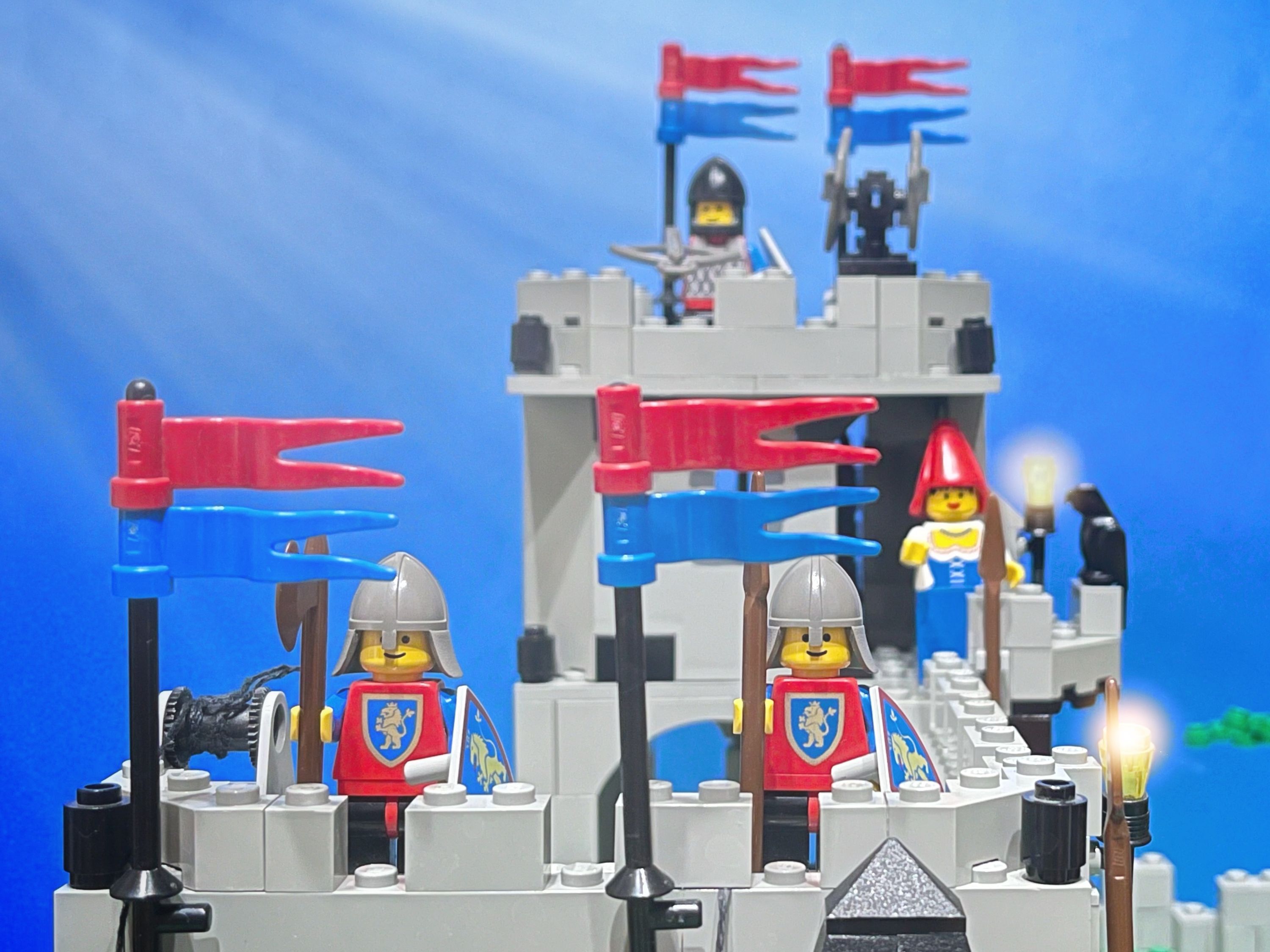 A brick-built scene by @nostalgicbrickgr, from the world Creative