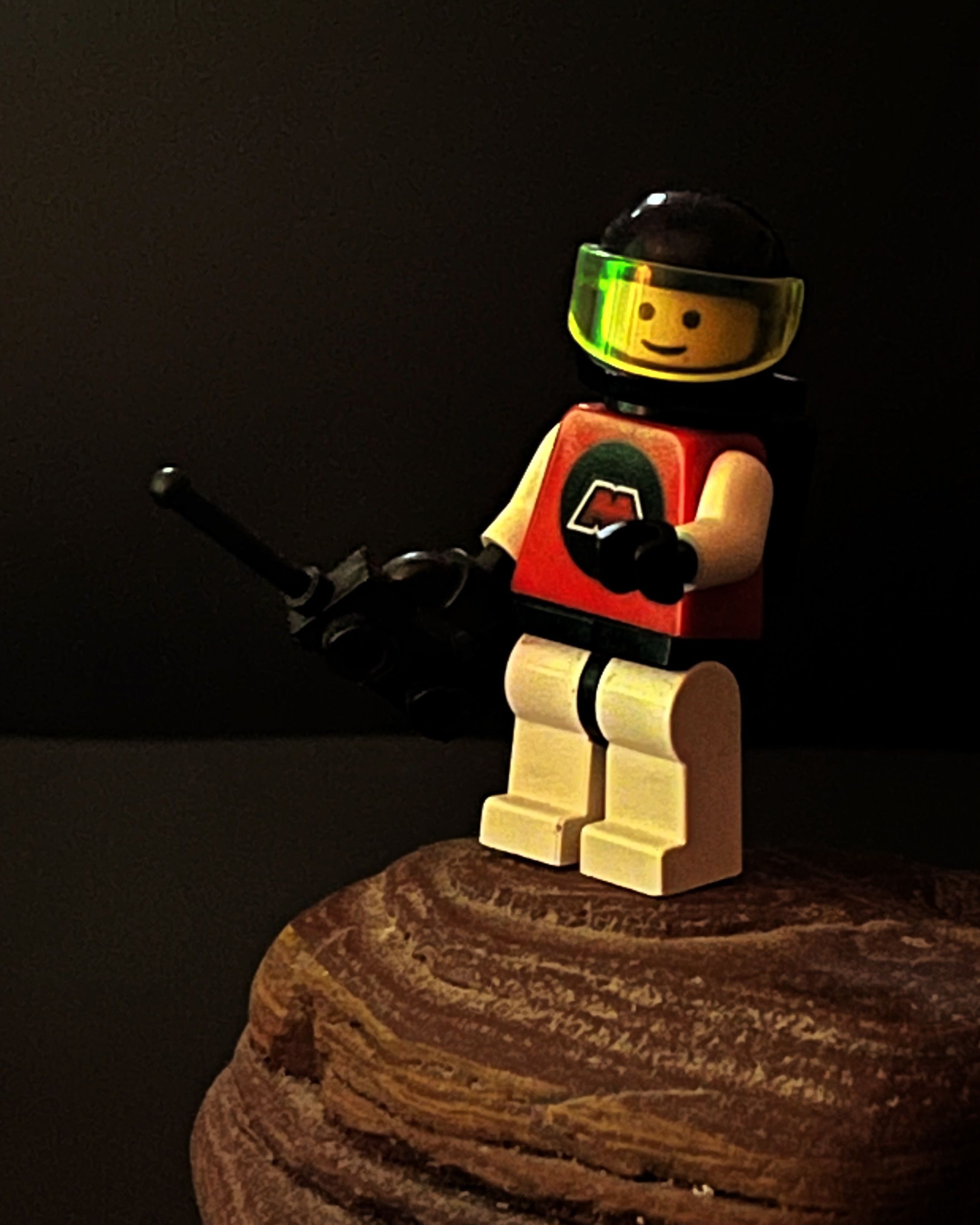 A brick-built scene by @nostalgicbrickgr, from the world Space