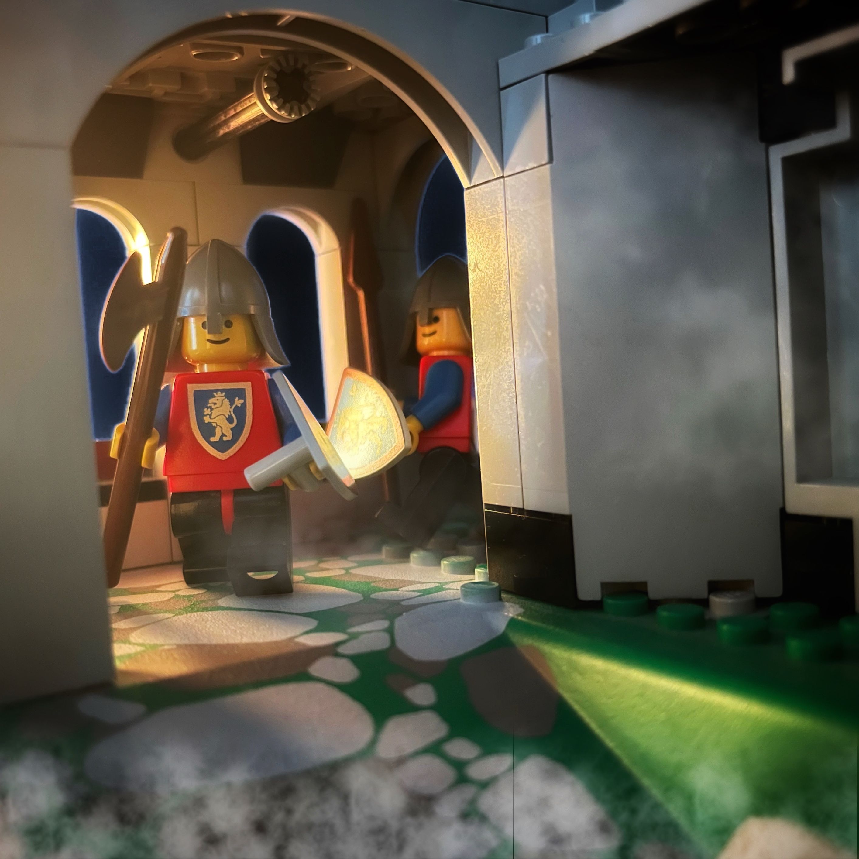 A brick-built scene by @nostalgicbrickgr, from the world Creative
