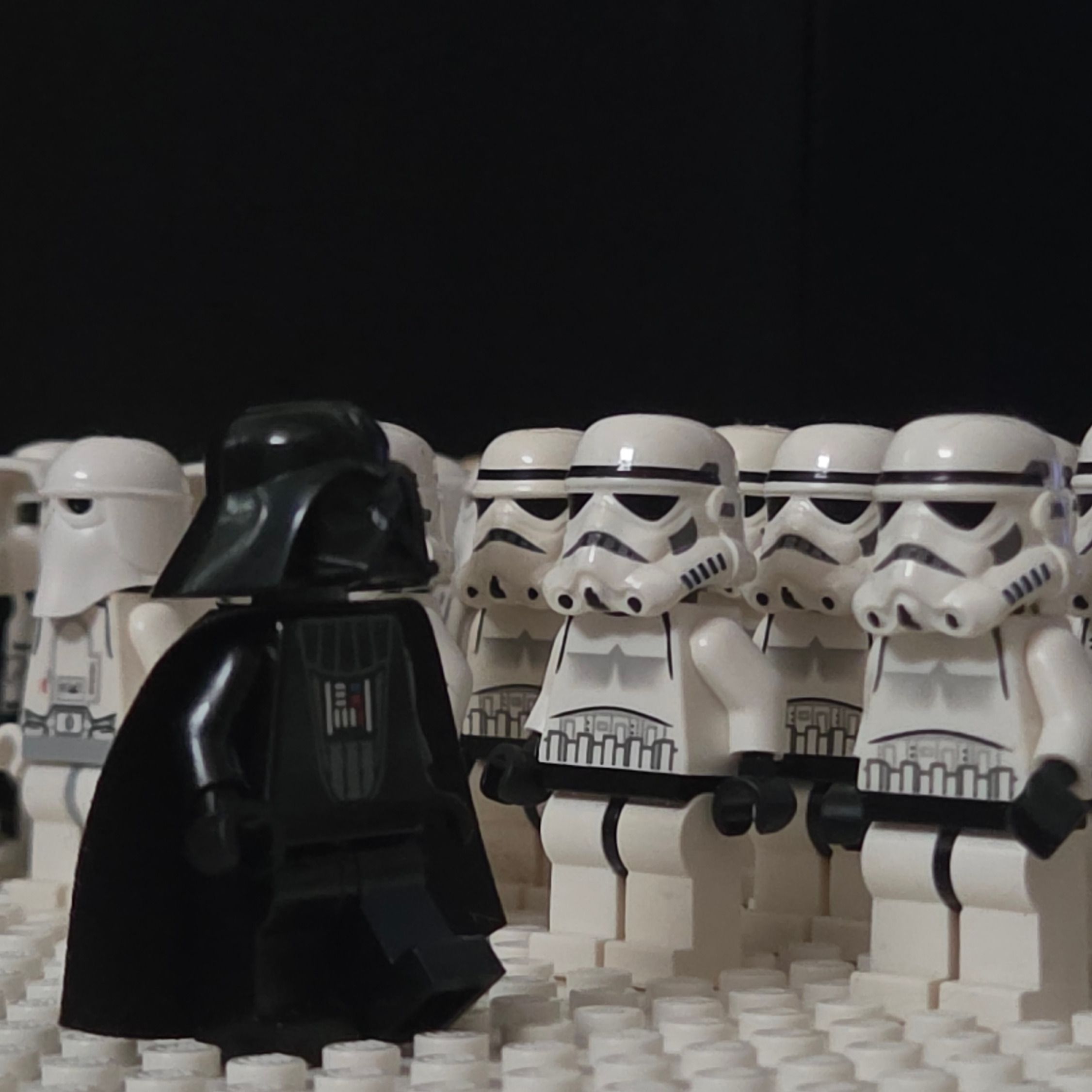 Imperial Inspection — a brick-built scene by @khaiekdvoukdamezhniy, from the world Star Wars - Misc