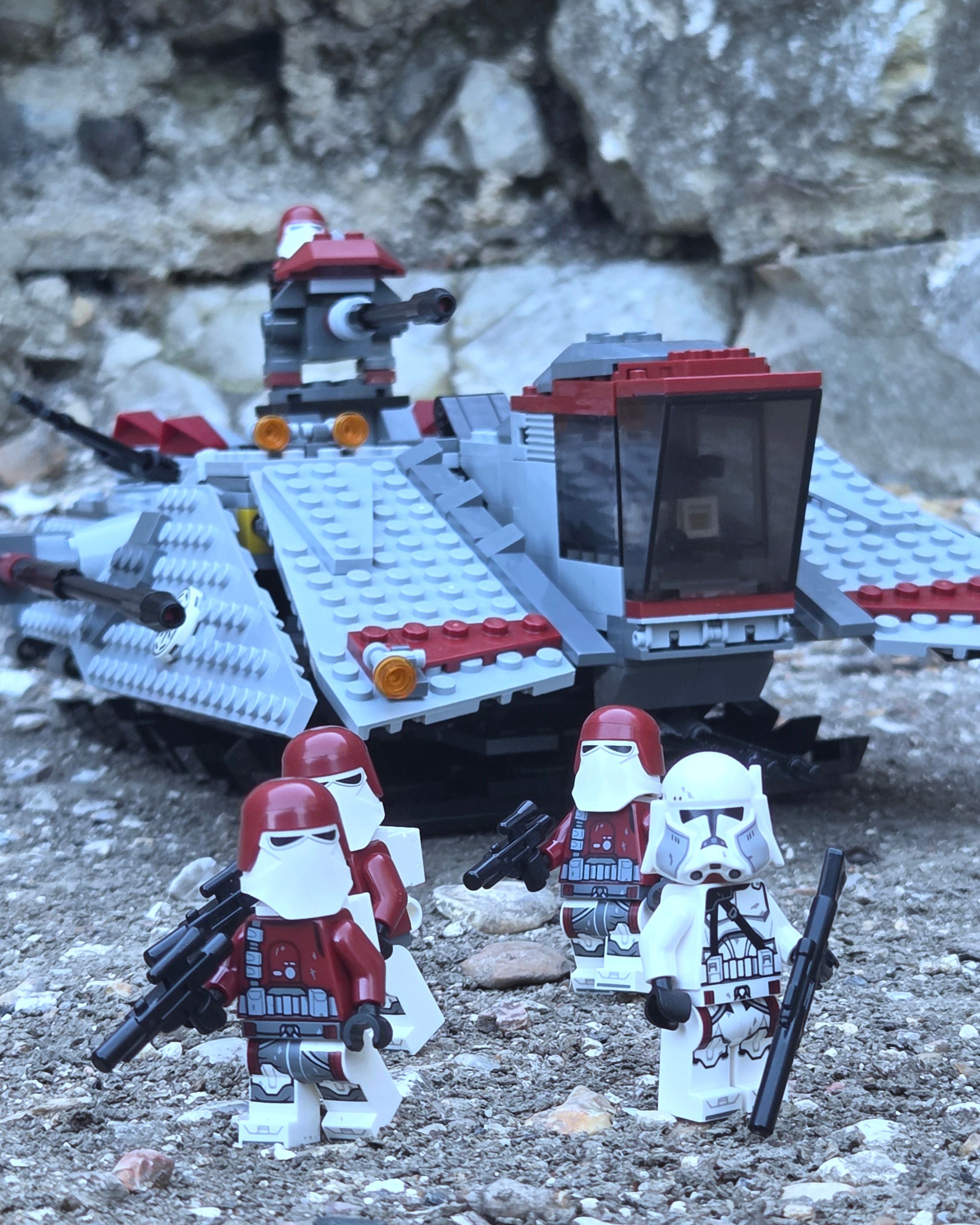 UT-ATs saw heavy usage at the Battle of Mygeeto, as regular AT-TEs would cause bridges to collapse under their own weight…