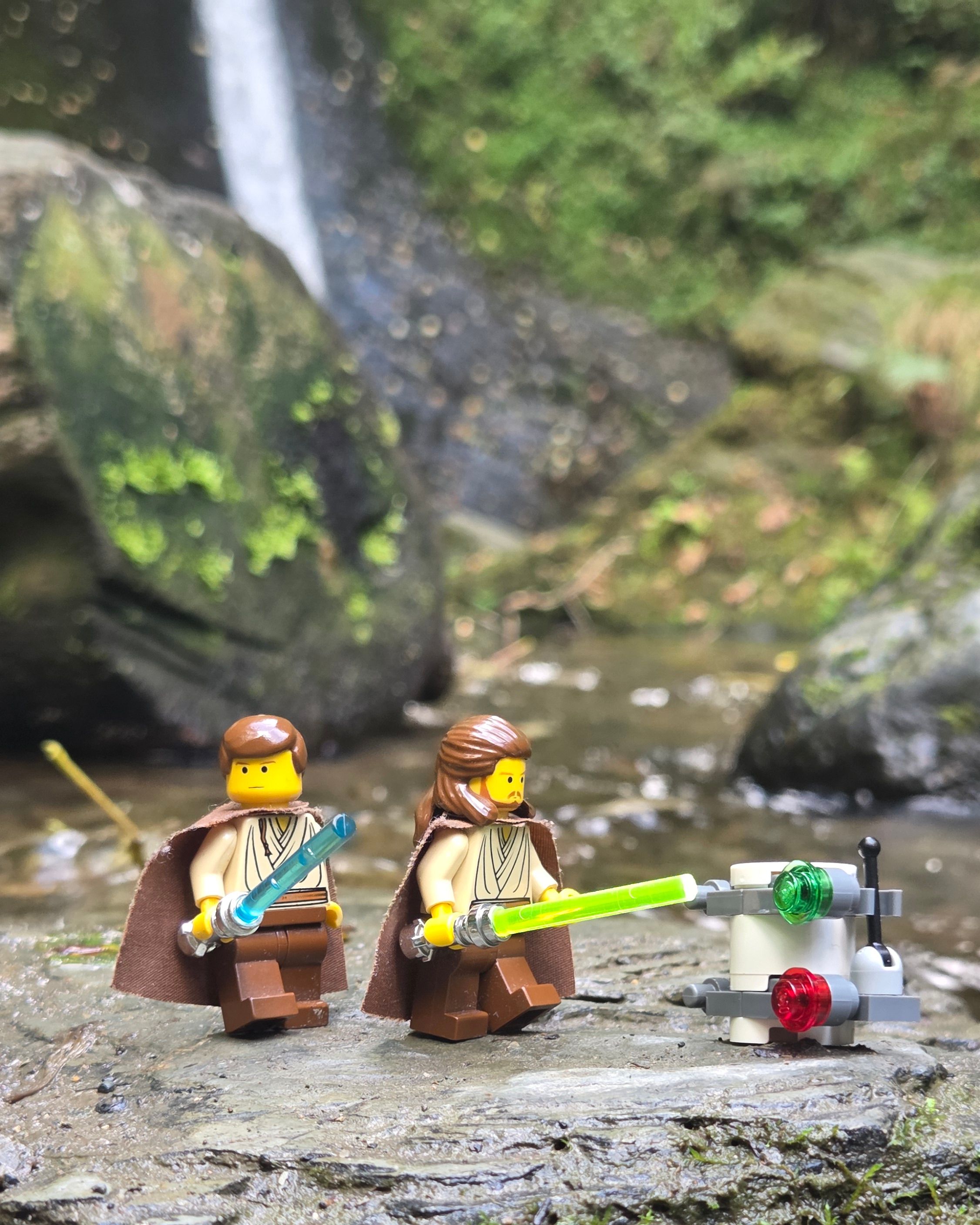 Hunting for Minikits on Naboo — a brick-built scene by @khaiekdvoukdamezhniy, from the world Star Wars - Naboo