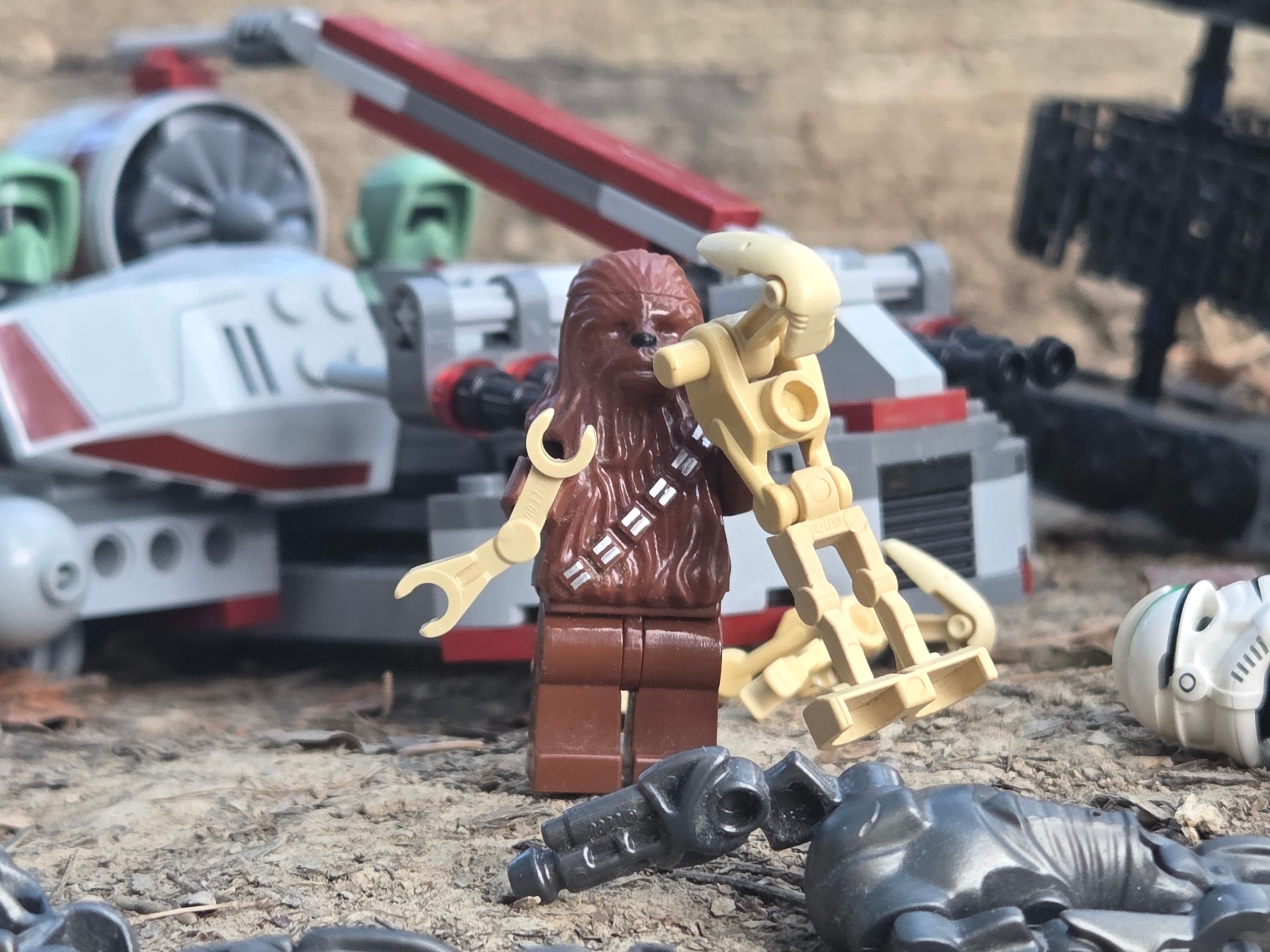 What none of us had counted on was the Wookiees. We'd all heard the stories, of course, but we'd never fought next to them…