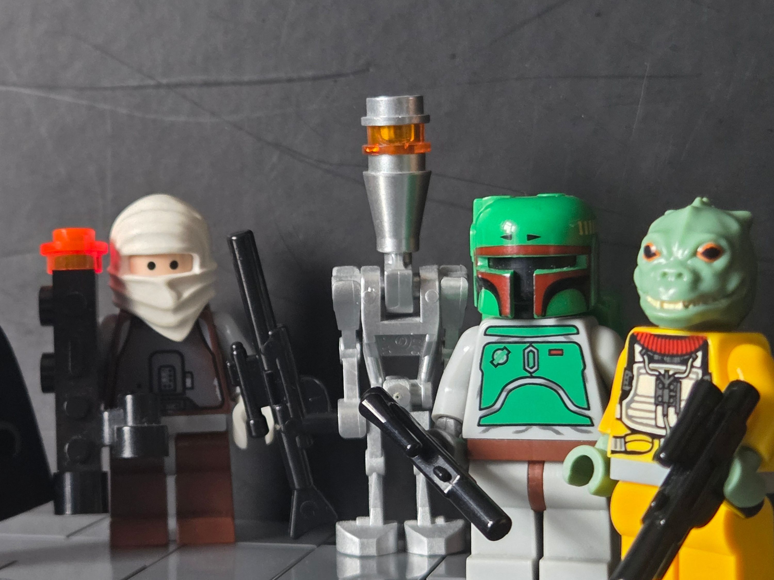 "No disintegrations!" — a brick-built scene by @khaiekdvoukdamezhniy, from the world Star Wars - Misc