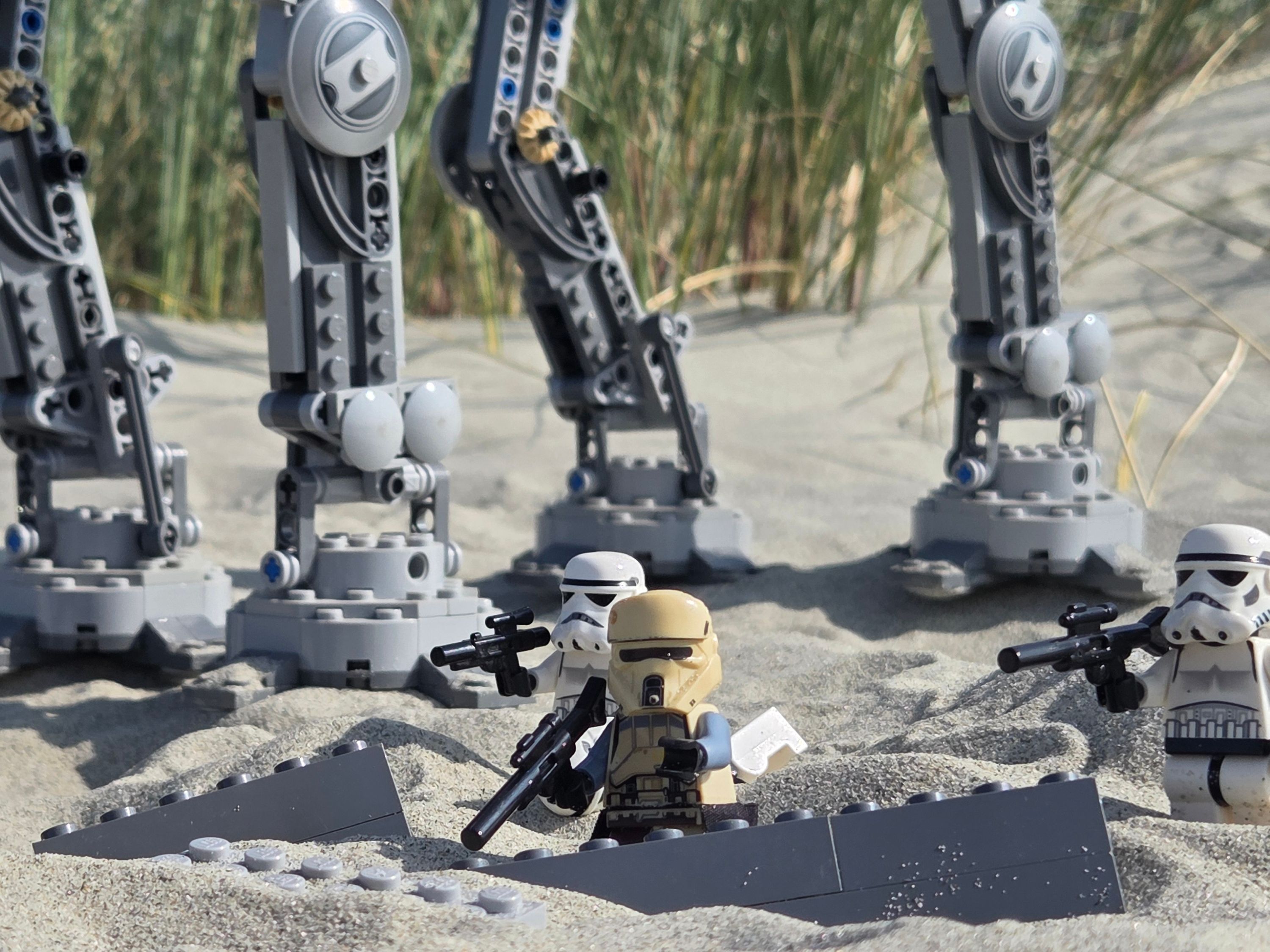 For the Empire! — a brick-built scene by @khaiekdvoukdamezhniy, from the world Star Wars - Scarif